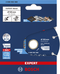 BoschEXPERT 金属金刚石切割片 105 毫米，适用于金属切割。