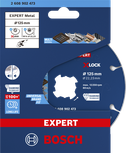 BoschEXPERT 金属金刚石切割片 X-LOCK 125 毫米。
