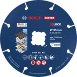BoschEXPERT 金属金刚石切割片 X-LOCK 125 毫米。