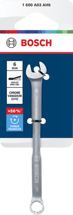 Bosch6毫米铬钒钢组合扳手。