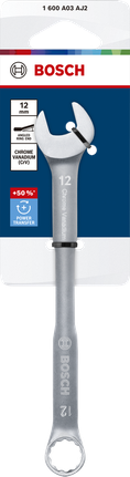Bosch12 毫米铬钒钢组合扳手。