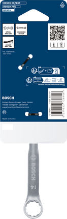 Bosch14毫米铬钒钢组合扳手。