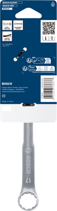 Bosch17毫米铬钒钢组合扳手。