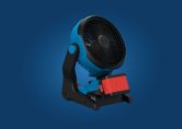 BoschGVF18V-400 紧凑型无绳工地风扇。