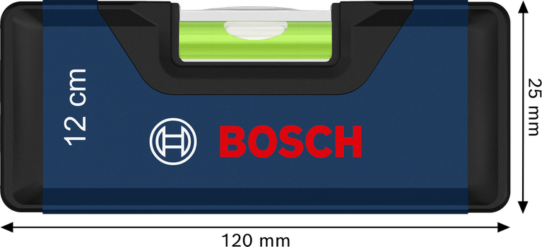 Bosch盒式水平仪 12 厘米紧凑型水平仪。