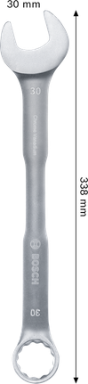 Bosch30毫米铬钒钢组合扳手。