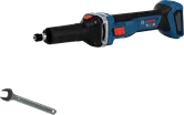 BoschGGS18V-28LS 无绳直角研磨机，带扳手。