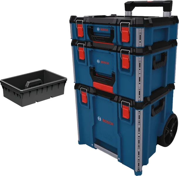 BoschL-BOXX Contractor Set3，移动工具收纳箱。