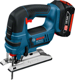 BoschGST 18 V-LI 无绳曲线锯，配备 18V 电池。.