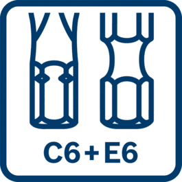 适用于C6 + E6钻头 