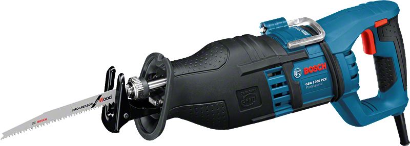 带有振动控制功能的BoschGSA 1300 PCE 往复锯。.