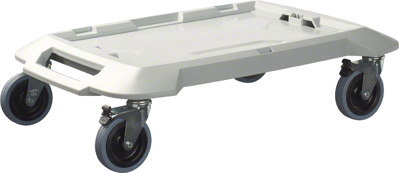 BoschL-BOXX 滚轮平板，带旋转脚轮。