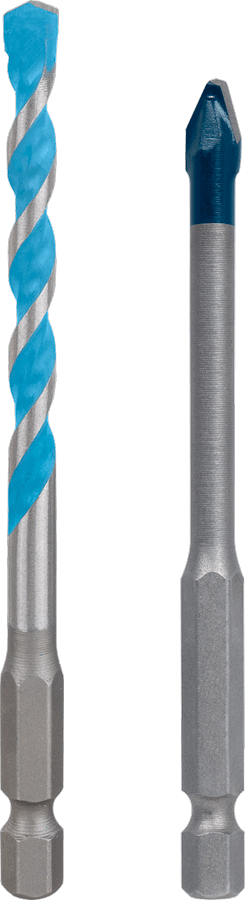 EXPERT专家系列六角柄硬质瓷砖和多功能钻头套件